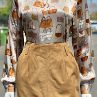 90s Ishyu Silk Blouse