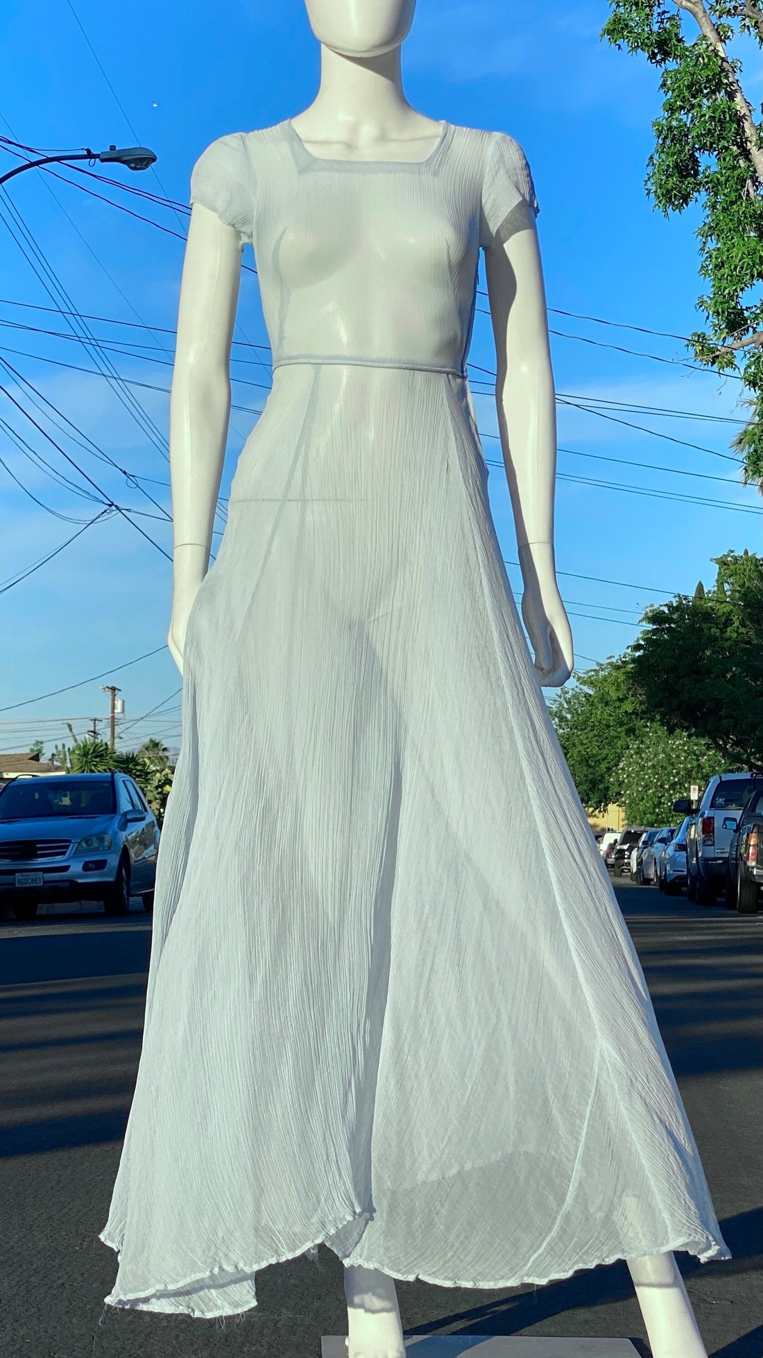Baby Blue 50s Dress