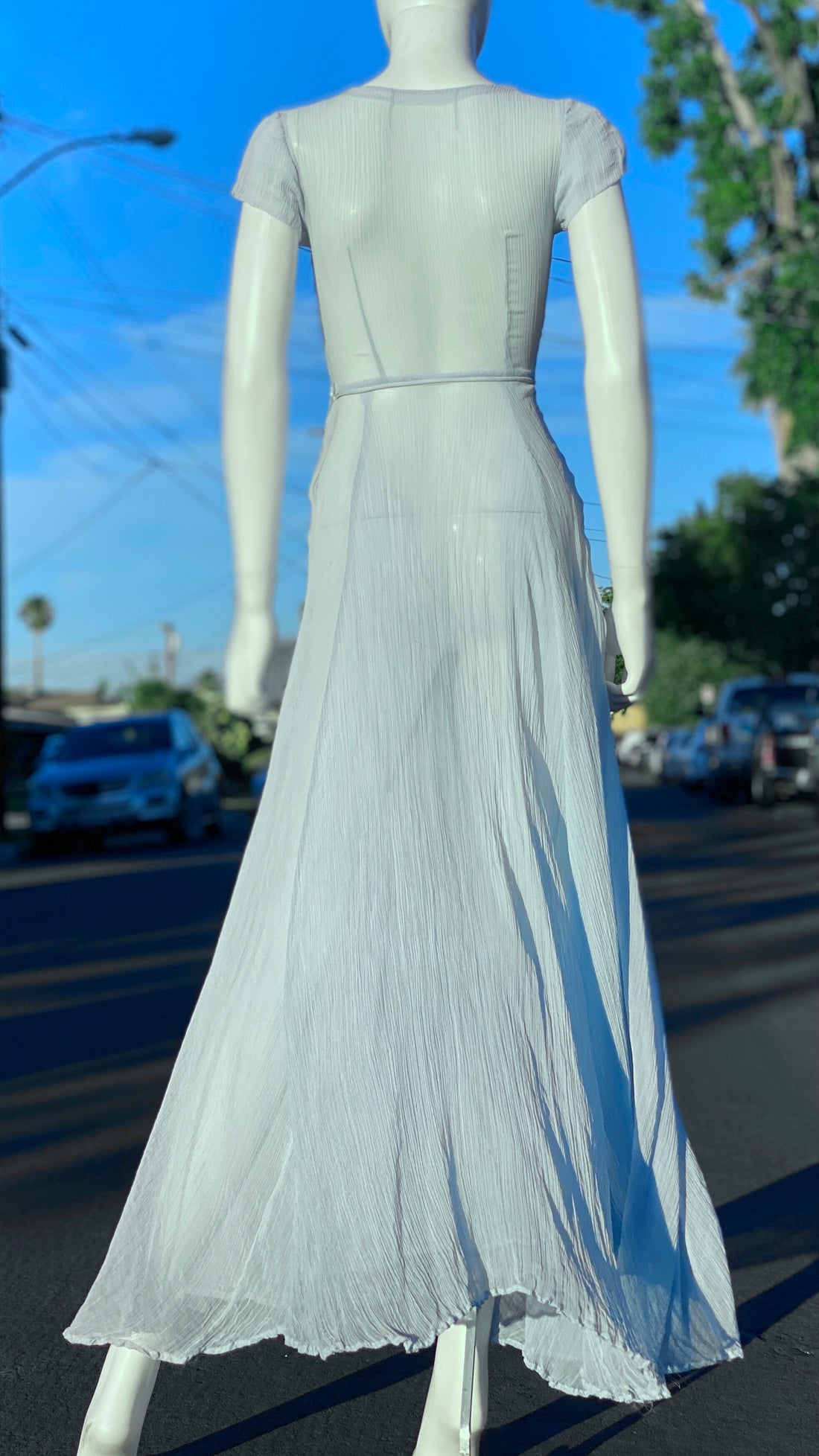 Baby Blue 50s Dress