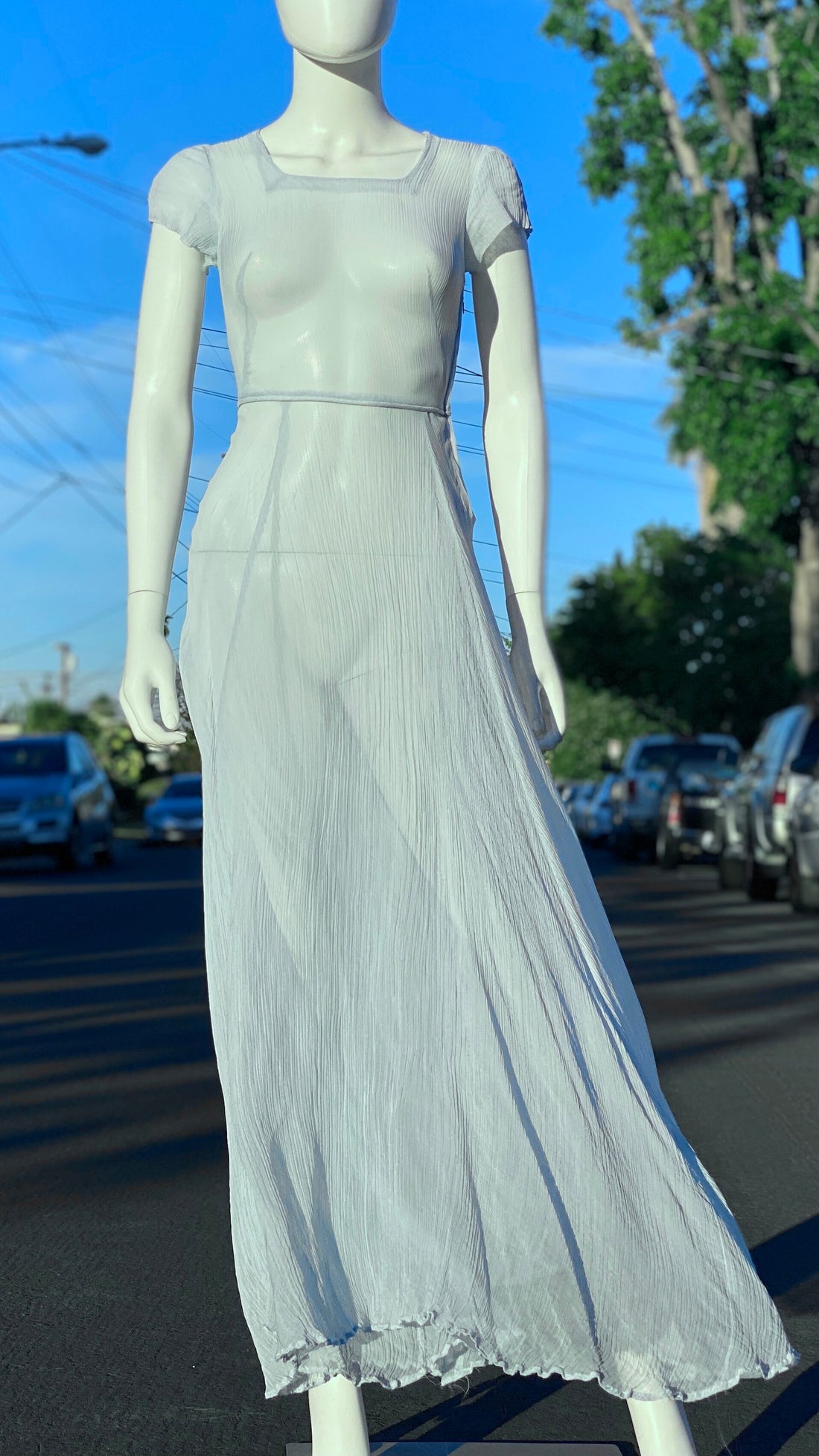 Baby Blue 50s Dress
