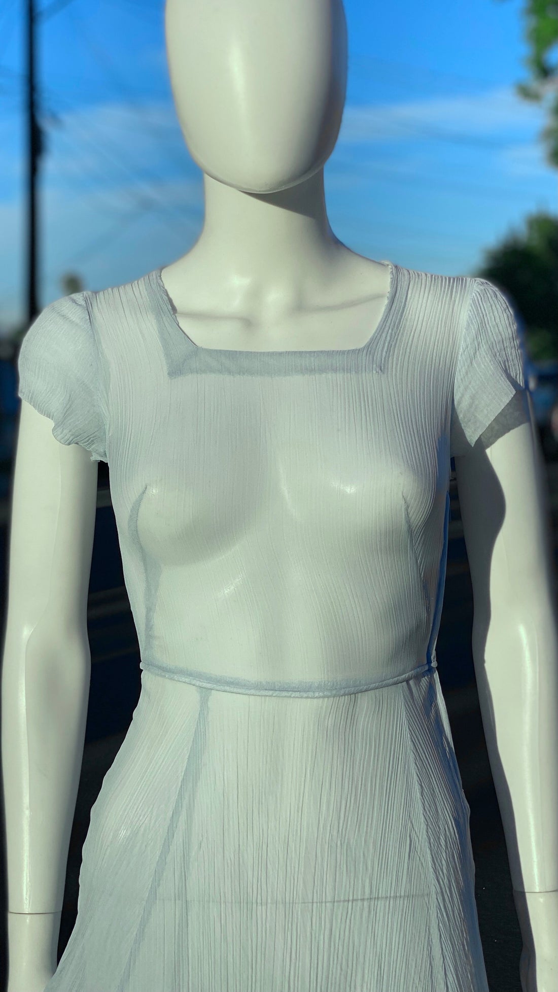 Baby Blue 50s Dress
