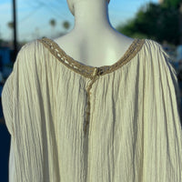 Linda Palau 70s Gauze Jumpsuit