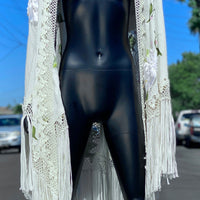 70s Hand Painted Cape