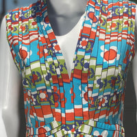 Abstract Floral Cotton Maxi