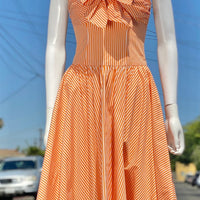 Albert Nipon Striped Dress