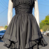 Victor Costa Chiffon Dress