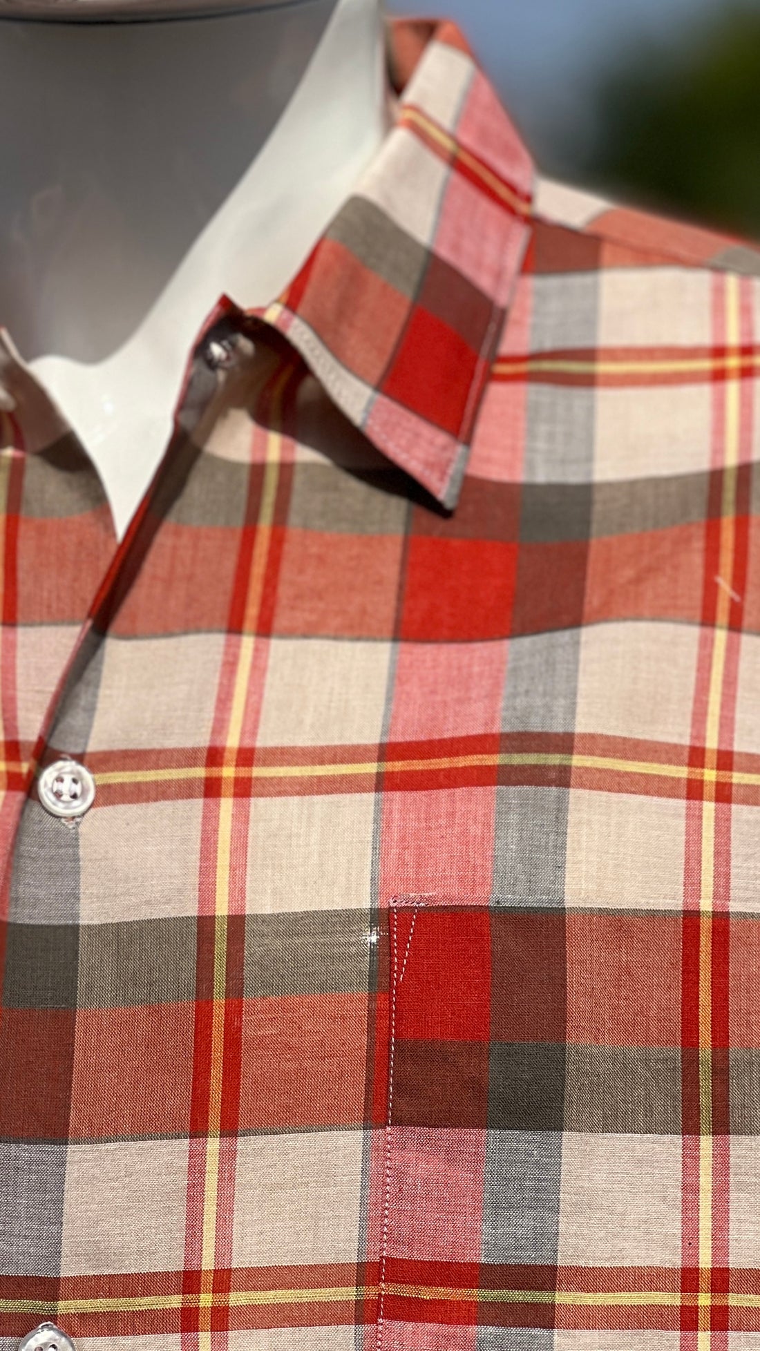 50s “350” Collection Plaid Shirt