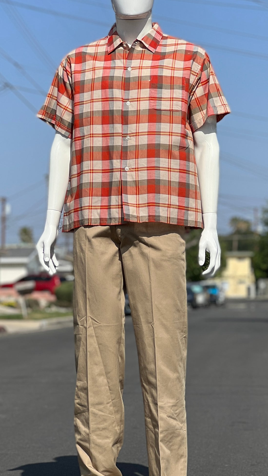 50s “350” Collection Plaid Shirt