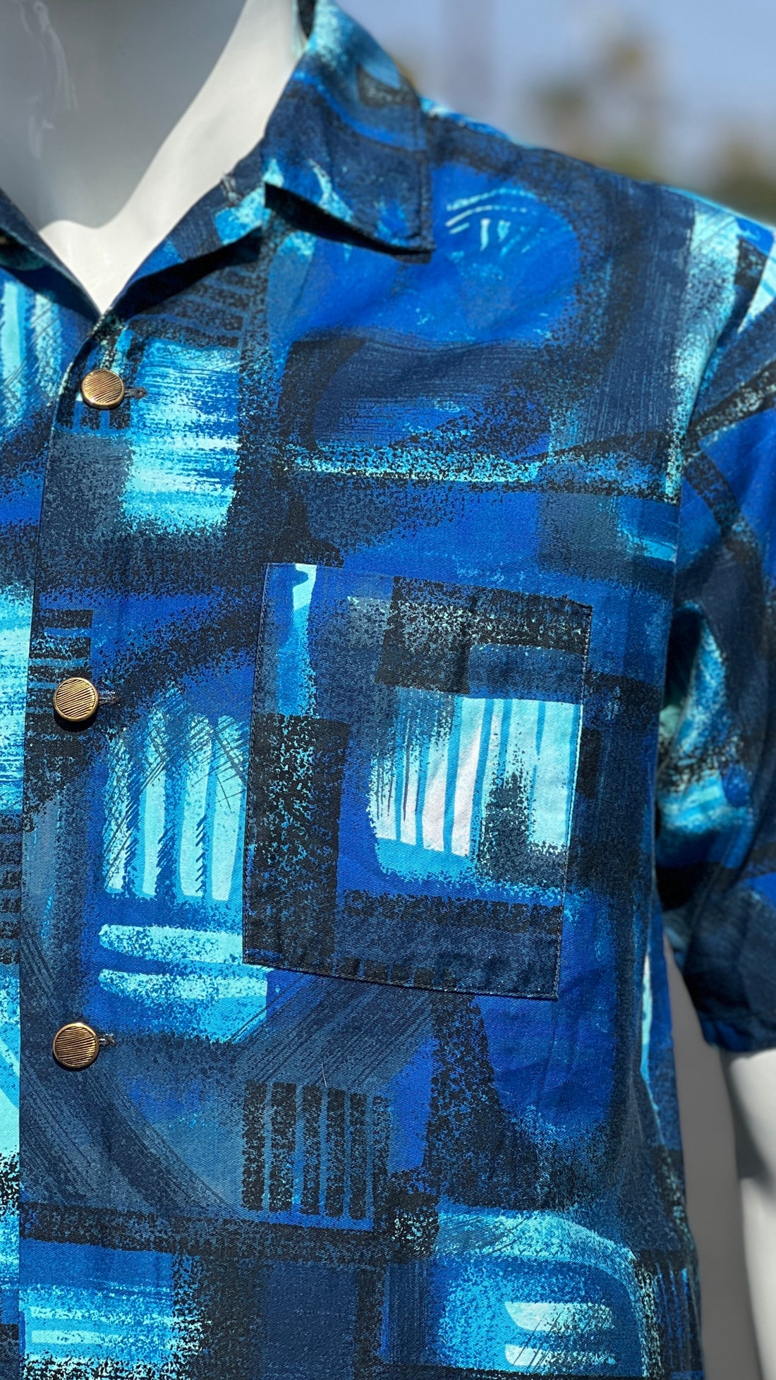 50s Mullen and Bluett Hawaiian Shirt
