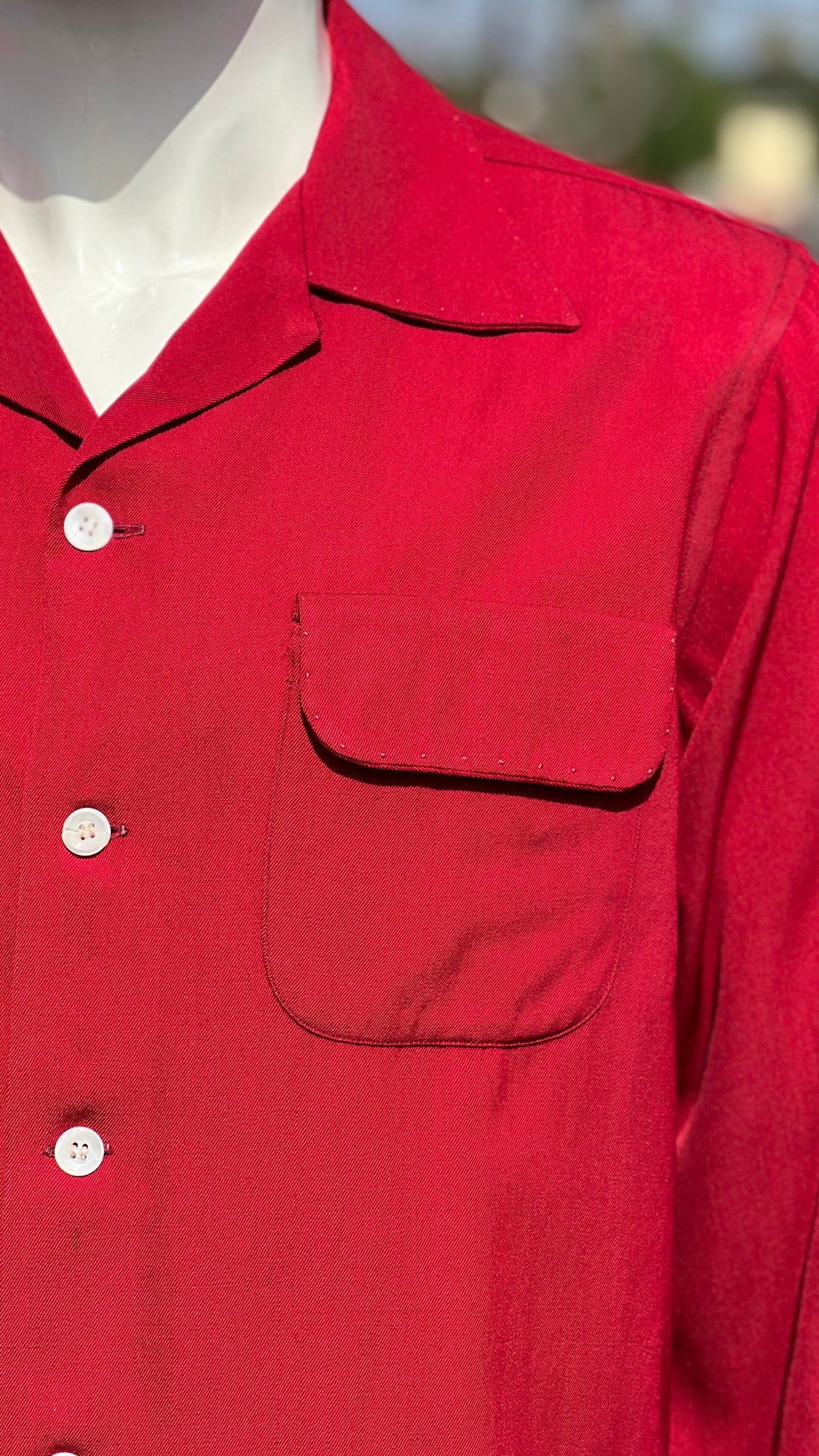 40s Game and Lake Gabardine Shirt