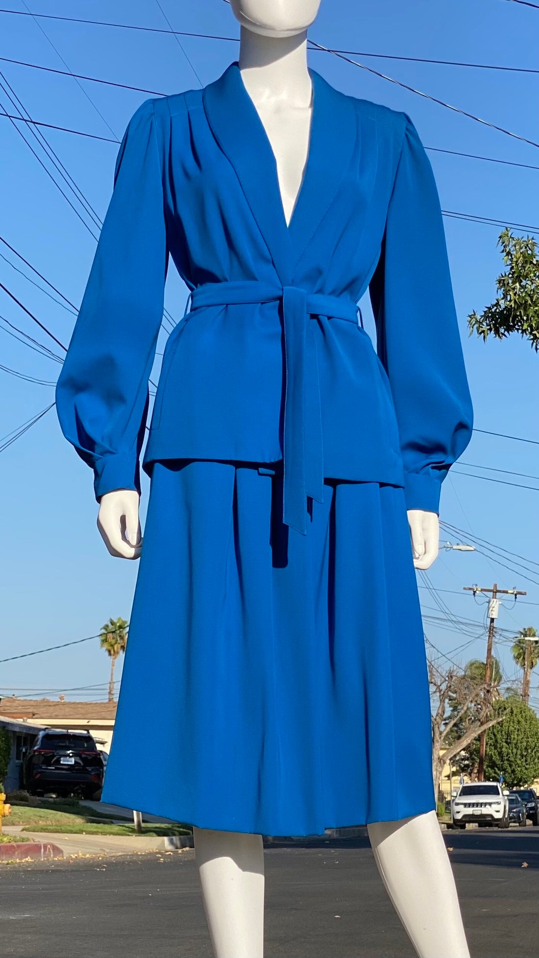 Alan Austin Skirt Suit