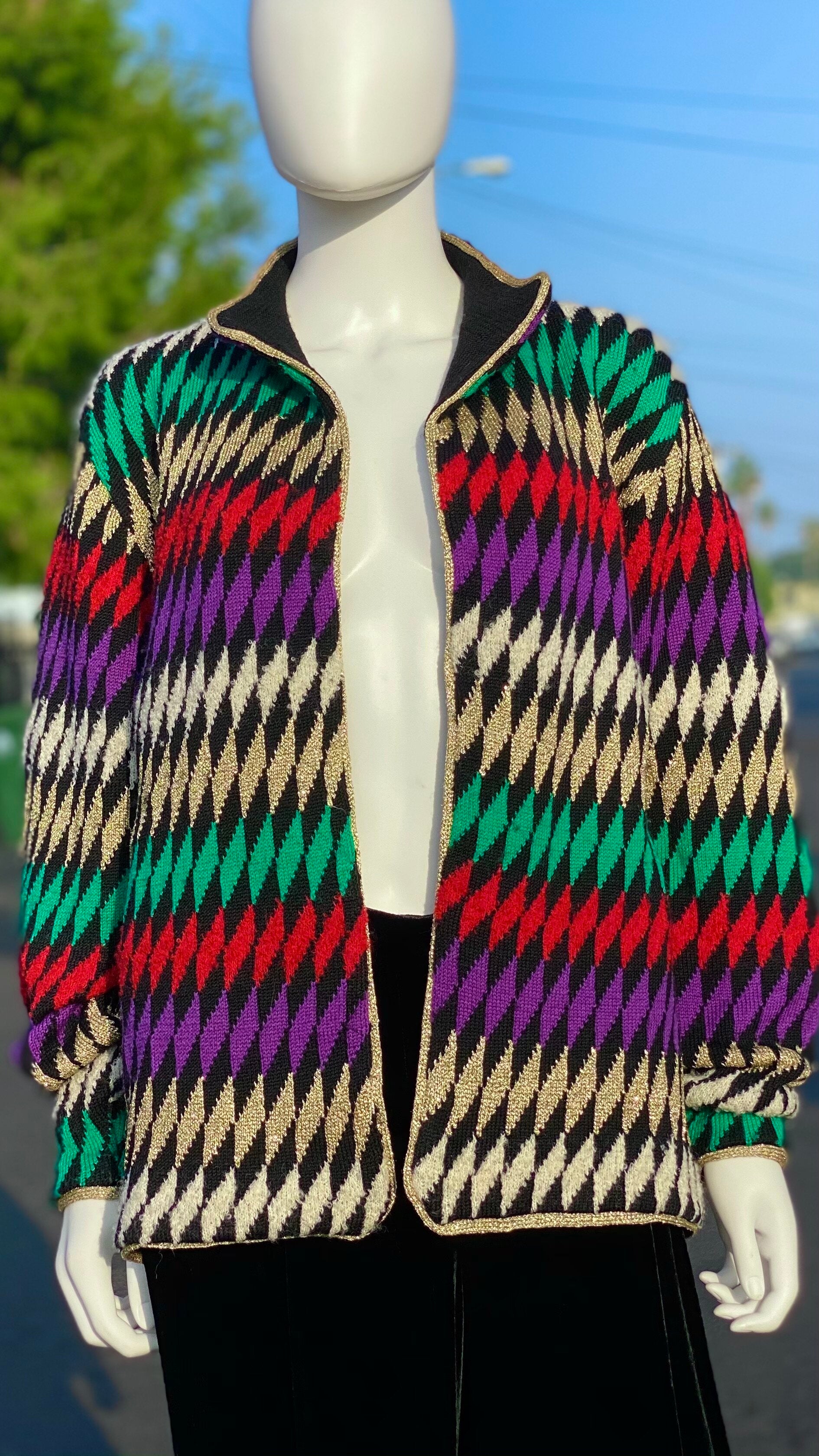 Kansai Yamamoto Multicolored Mohair Sweater — Middleman Store