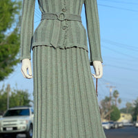 Knit Skirt Set