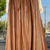 Calvin Klein Leather Skirt Set