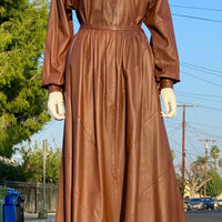 Calvin Klein Leather Skirt Set