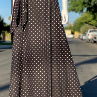70s Anne Klein Wrap Skirt