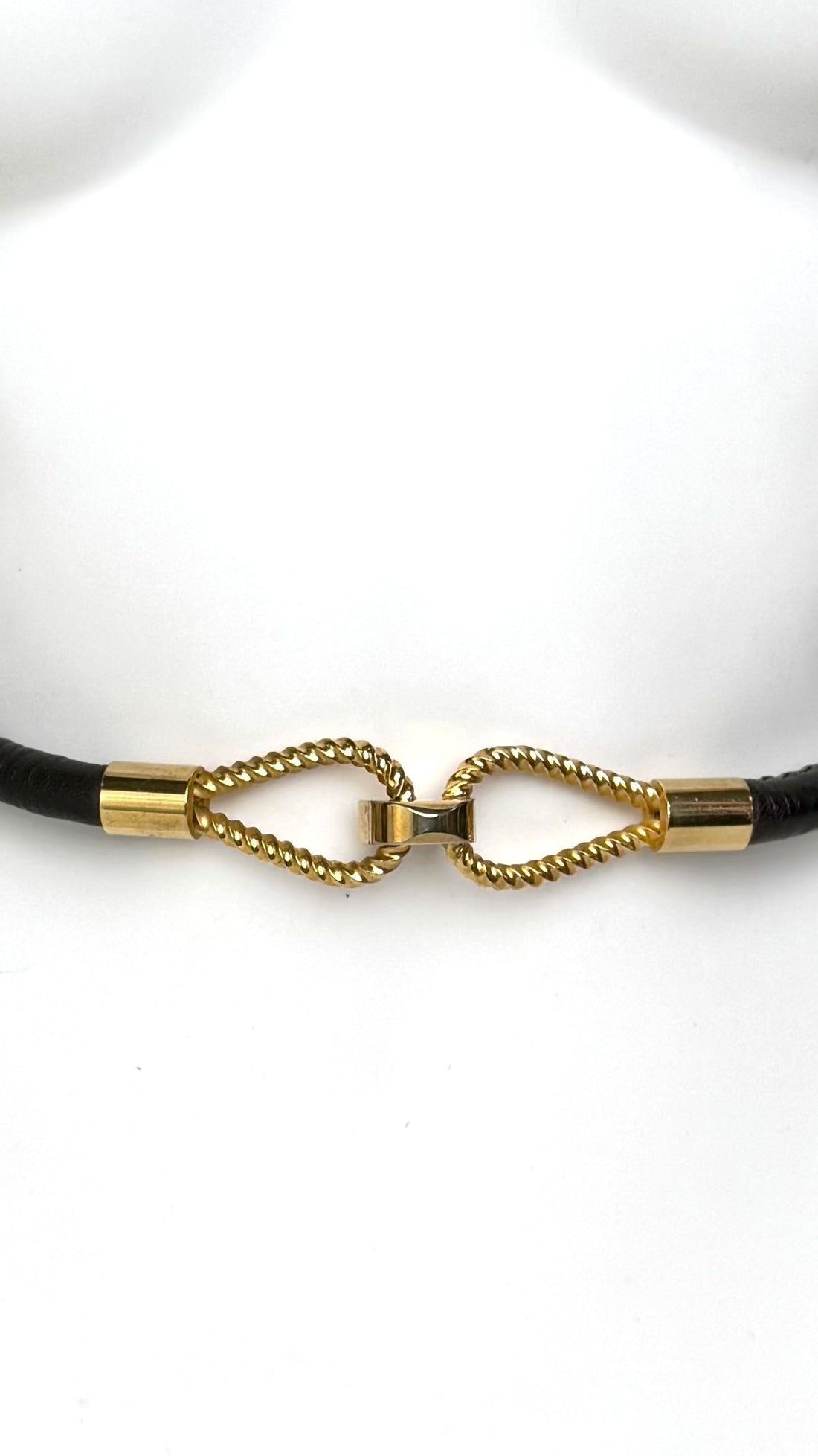 Dark Brown Leather Belt