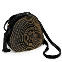 Zipper Rosette Velvet Bag