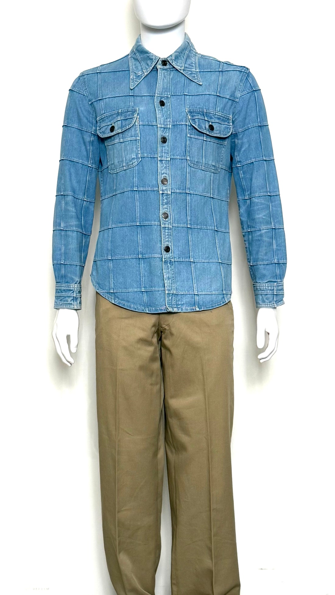 Cimone Patchwork Denim Shirt