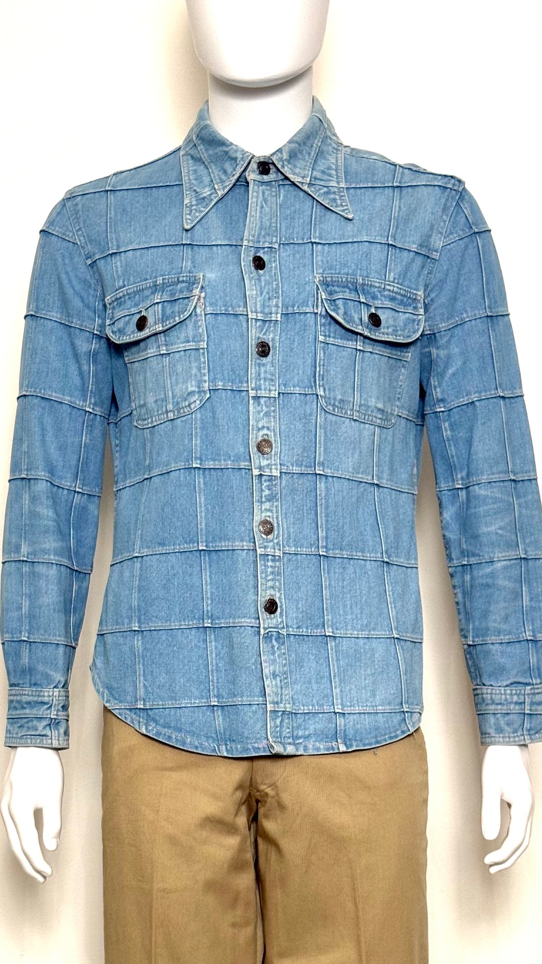 Cimone Patchwork Denim Shirt