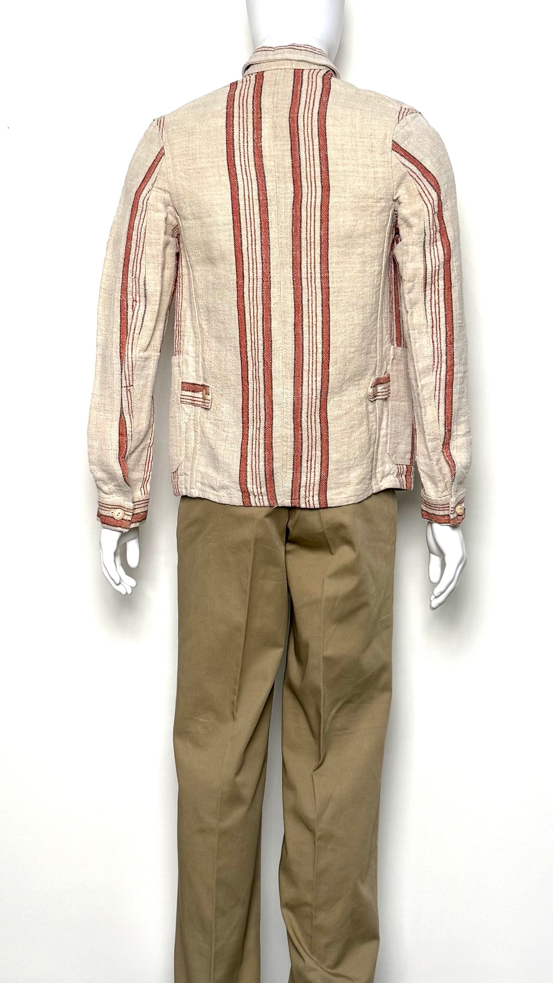 French Grain Sack Chore Jacket