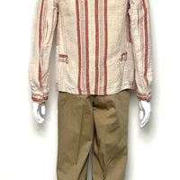 French Grain Sack Chore Jacket