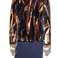 D'Carlo Multicolored Fur Jacket