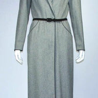 80s Albert Capraro Coat Dress