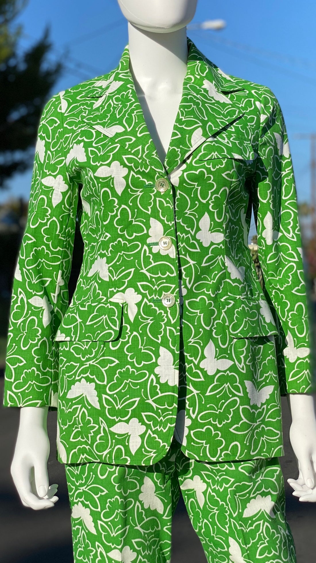 Green Butterfly Suit