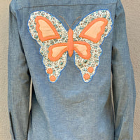 Chambray Butterfly Shirt