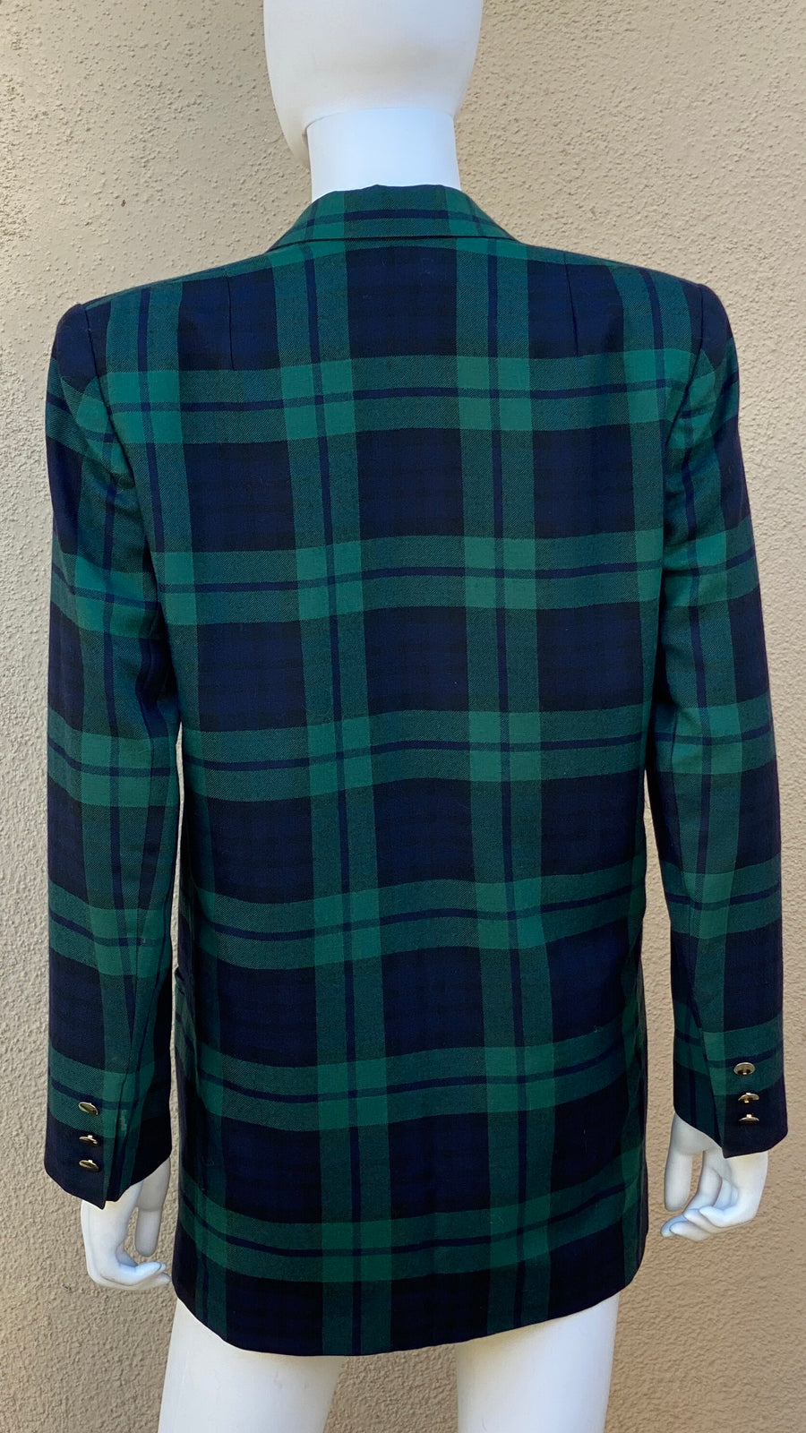 Ted Lapidus Tartan Blazer