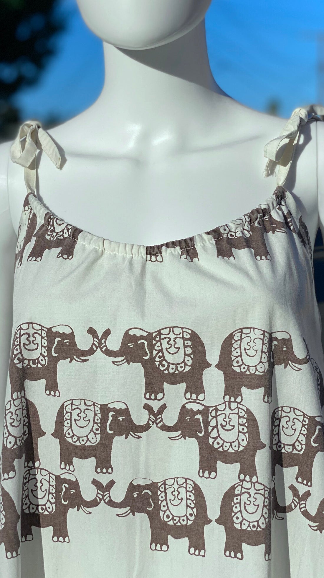 70s Elephant Dress
