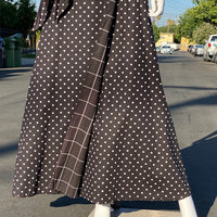 70s Anne Klein Wrap Skirt