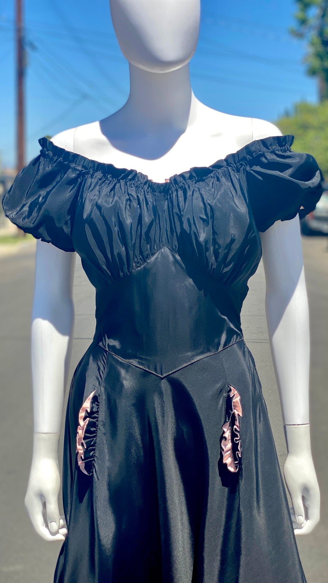 30s Gown Via Davia Vintage 30s Gown Via Davia Vintage