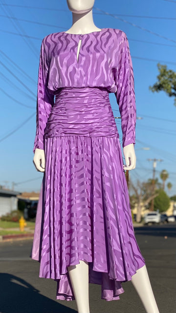 A J Bari Silk Dress