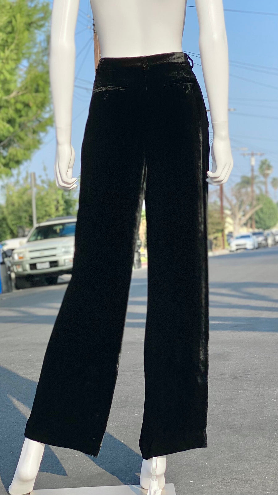 Moschino Couture Velvet Pants