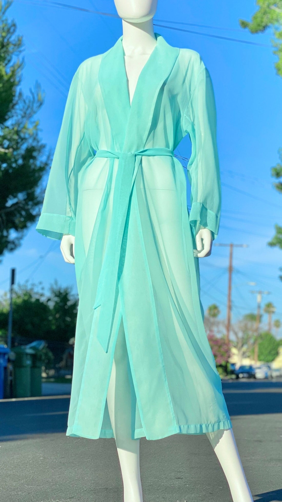 Ralph Lauren Sheer Robe – Via Davia Vintage